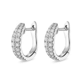 Essential Diamond Hoop Earrings - Dracakis Jewellers